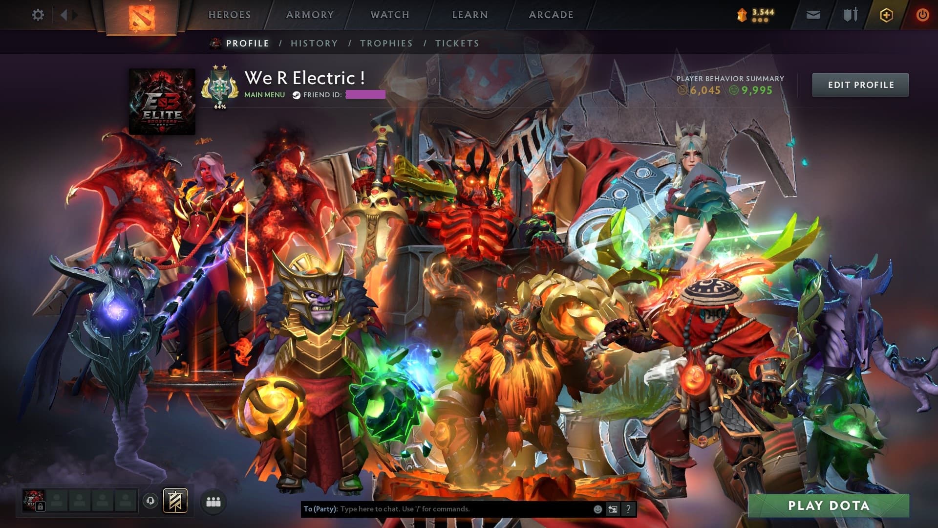 Archon II | MMR: 2263 - Behavior: 9995 - Communication: 6045 - Image 1