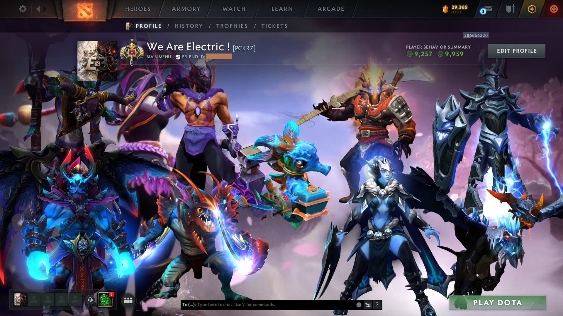 Legend I | MMR: 3034 - Behavior: 9959 - Communication: 9257 - Image 1