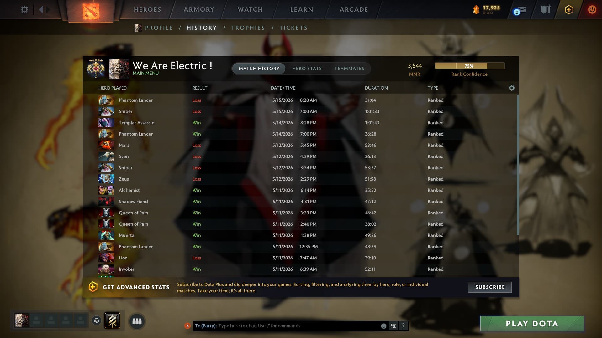Legend V | MMR: 3544 - Behavior: 12000 - Communication: 12000 - Image 2