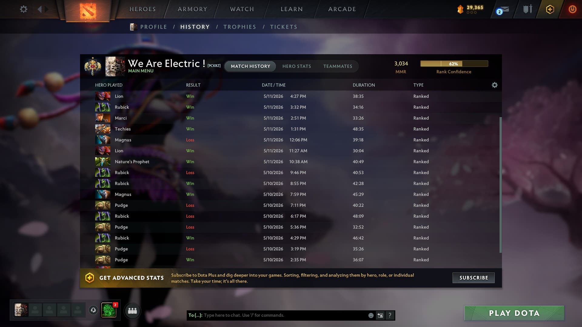 Legend I | MMR: 3034 - Behavior: 9959 - Communication: 9257 - Image 2