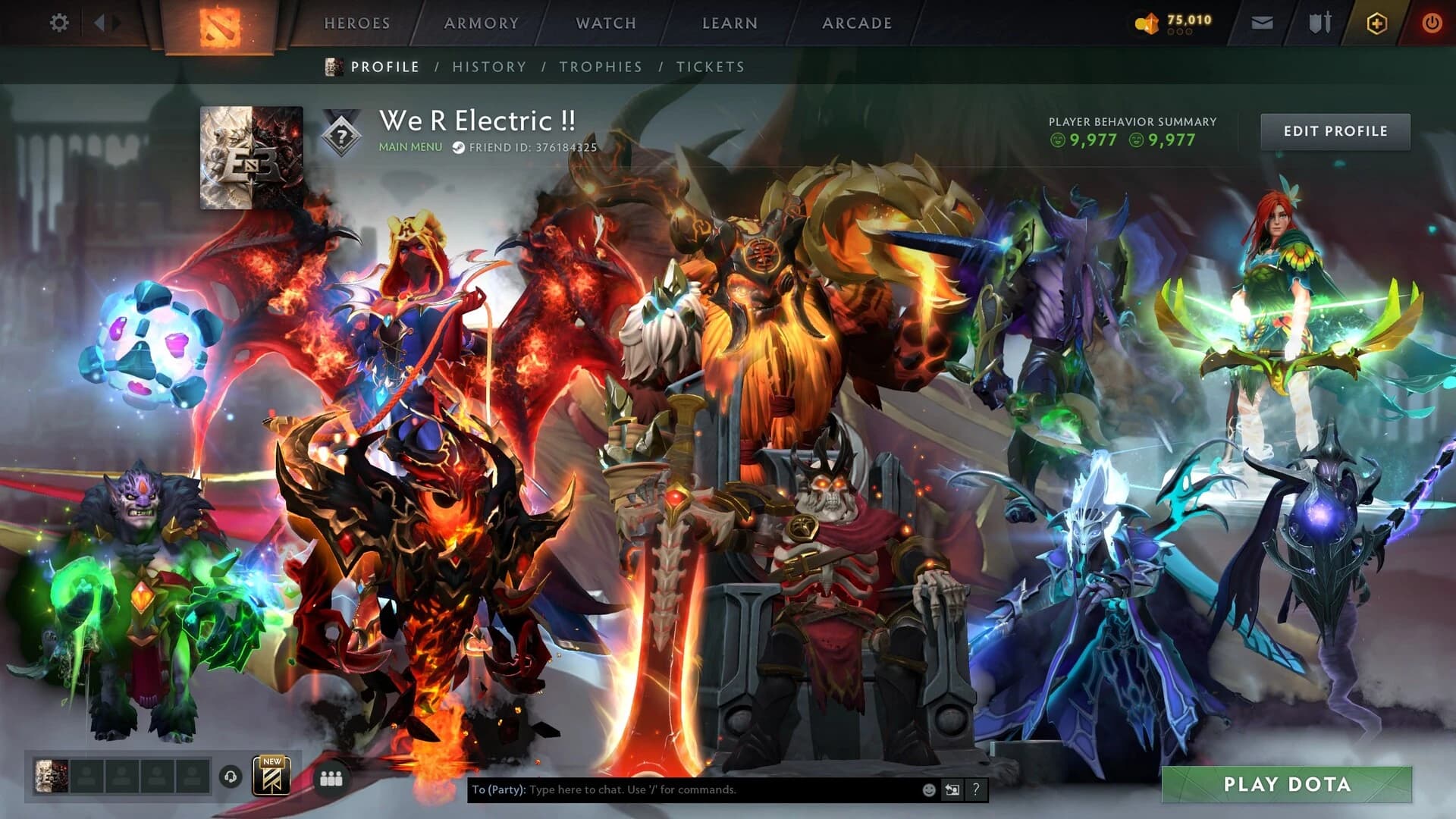 Legend V | MMR: 3600 - Behavior: 9977 - Communication: 9977 - Image 1
