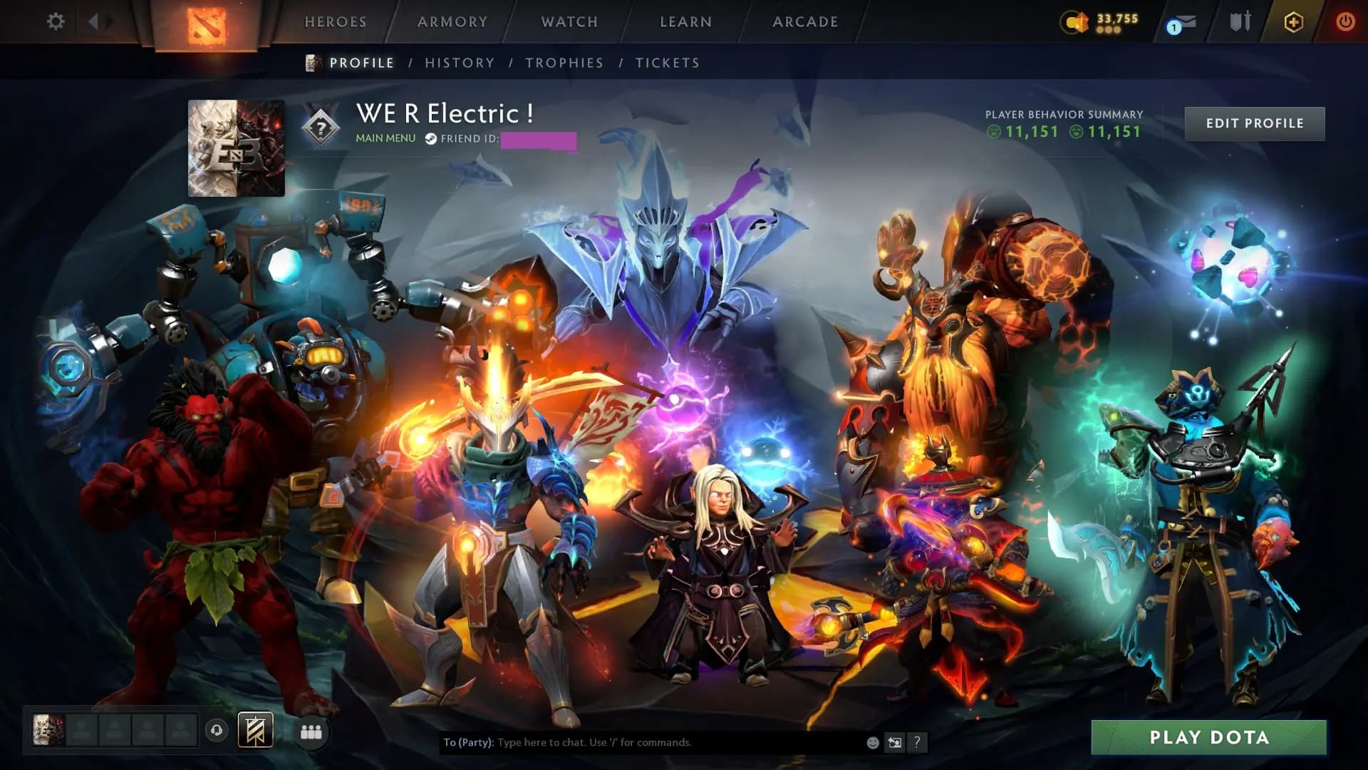 Archon III | MMR: 2400 - Behavior: 11151 - Communication: 11151 - Image 1