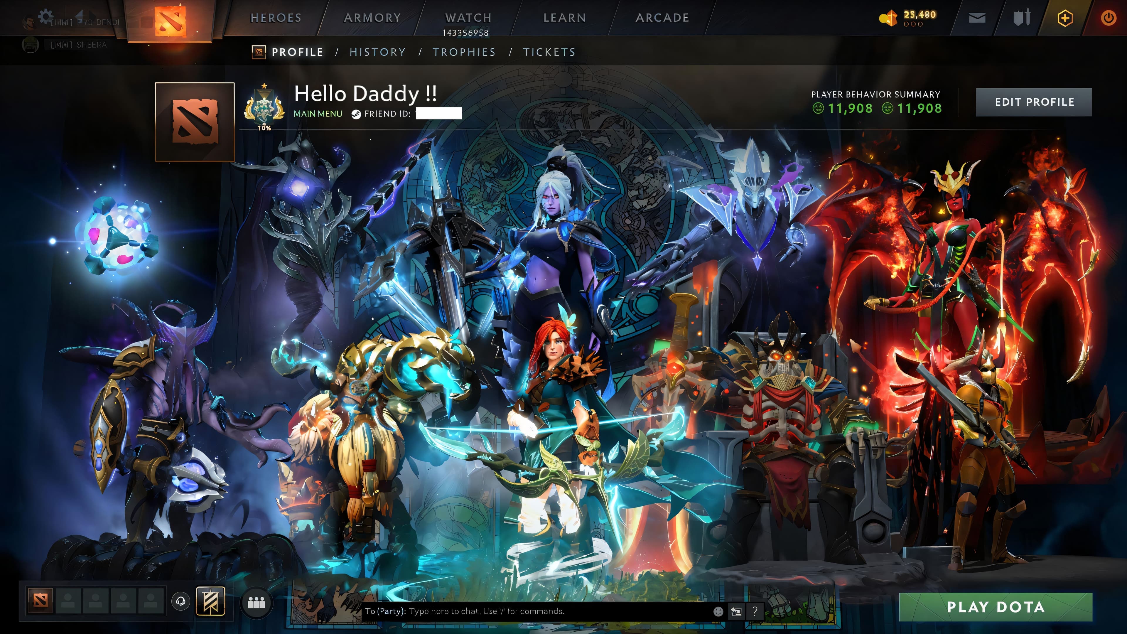 Ancient V | MMR: 4500 - Behavior: 9000 - Communication: 9000 - Image 1